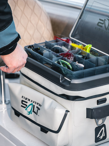 evolution salt tackle bag the Sol 25 protects all your gear from both saltwater environments and harsh UV rays Evolution Salt Sol 25 Saltwater